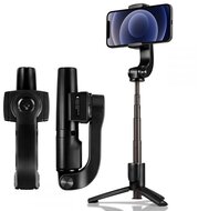 SPIGEN S610W állvány (Bluetooth vezerlő gomb, selfiebot, 50cm magas, 90°-ban forgatható, gimbal mód) FEKETE