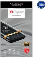 MYSCREEN 3D EXPERT PRO Samsung Galaxy Z Flip3 5G képernyővédő fólia (full screen, íves, öntapadós PET, 0.15mm, nem visszaszedhető) ÁTLÁTSZÓ