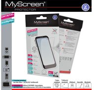 MYSCREEN CRYSTAL/ANTIREFLEX Samsung Galaxy Alpha képernyővédő fólia (2 féle típus) ÁTLÁTSZÓ / TÜKRÖZŐDÉSMENTES