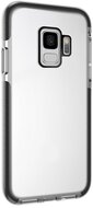 4-OK Samsung Galaxy S9 szilikon telefonvédő (közepesen ütésálló, légpárnás keret) FEKETE