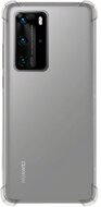 ROAR JELLY ARMOR Huawei P40 műanyag telefonvédő (szilikon keret, közepesen ütésálló, légpárnás sarok) ÁTLÁTSZÓ