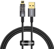 Baseus Explorer USB-Lightning kábel 2,4A 1m (fekete (CATS000401)