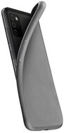 CELLULARLINE CHROMA Samsung Galaxy A03s szilikon telefonvédő (matt, mikrofiber plüss belső) FEKETE