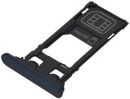 SONY Sony Xperia XZ kártyatartó (nano SIM és microSD) KÉK