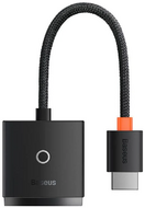 Baseus Lite Series HDMI-VGA adapter fekete (WKQX010101)