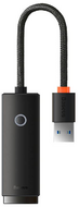 Baseus Lite Series USB - RJ45 hálózati adapter fekete (WKQX000101)