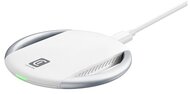 CELLULARLINE hálózati töltő állomás (12W, vezeték nélküli töltés, QI Wireless + Type-C kábel) FEHÉR