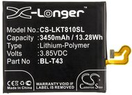 LG G8s ThinQ (LMG810EAW) CAMERON SINO akku 3450 mAh LI-Polymer (belső akku, beépítése szakértelmet igényel, BL-T43 / EAC64518901 kompatibilis)