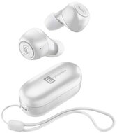 CELLULARLINE PICK bluetooth fülhallgató SZTEREO (v5.0, TWS, mini, mikrofon, zajszűrő + töltőtok + csuklópánt) FEHÉR