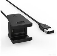 Töltőkábel USB (mágneses, 55cm) FEKETE