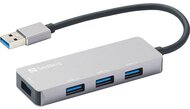 Sandberg USB Hub - USB-A Hub 1xUSB3.0+3x2.0 SAVER (Bemenet: USB-A, Kimenet:4x USB-A 3.0)