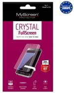 MYSCREEN CRYSTAL FULLSCREEN Honor 7x képernyővédő fólia (íves, öntapadó PET, nem visszaszedhető, 0.15mm, 3H) ÁTLÁTSZÓ