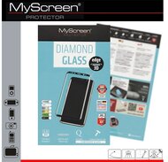 MYSCREEN DIAMOND GLASS EDGE Apple iPhone 7 Plus 5.5/ 8 Plus 5.5 képernyővédő üveg (3D full cover, íves, karcálló, 0.33 mm, 9H) FEKETE
