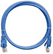 NIKOMAX Patch kábel UTP, Essential Series, CAT6 LSOH, 15m, kék