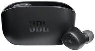 JBL WAVE 100 bluetooth fülhallgató SZTEREO (v5.0, TWS, extra mini + töltőtok) FEKETE