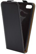 Oppo RX17 Neo Tok álló, bőr hatású (FLIP, lefelé nyíló, szilikon tartó) FEKETE