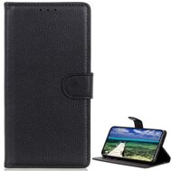OnePlus Nord 2 Tok álló, bőr hatású (FLIP, oldalra nyíló, asztali tartó funkció, prémium) FEKETE