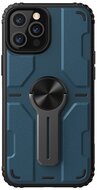 NILLKIN MEDLEY Apple iPhone 12/ 12 Pro defender műanyag telefonvédő (közepesen ütésálló, szilikon belső, kitámasztó, mágneses) KÉK