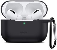 CELLULARLINE BOUNCE szilikon tok (karabíner) FEKETE Apple AirPods Pro