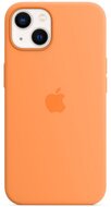 Apple iPhone 13 APPLE szilikon telefonvédő (Magsafe rögzítésű, mágneses) NARANCSSÁRGA