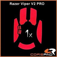 Corepad Mouse Rubber Sticker #755 - Razer Viper V2 PRO Wireless piros