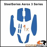 Corepad Mouse Rubber Sticker #751 - SteelSeries Aerox 3 Series kék