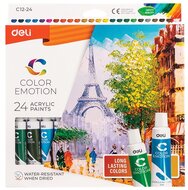 Deli Color Emotion (gouache) 12ml 24db/csomag tempera készlet