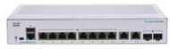 CISCO Switch 8x1000Mbps + 2x1000Mbps SFP, Fémházas, Rackes, Menedzselhető - CBS350-8T-E-2G-EU