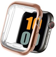 Apple Watch Series 7 Szilikon keret (ütésálló) ROZÉARANY