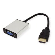 VALUE Adapter HDMI - VGA jelátalakító, Audio, M/F