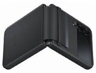 Samsung EF-VF721LB Black Flap Leather Cover / Z Flip4