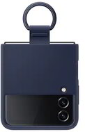 Samsung EF-PF721TN Navy Silicone Cover with Ring / Z Flip4