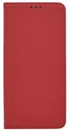 Apple iPhone 7 Tok álló, bőr hatású (FLIP, oldalra nyíló, asztali tartó funkció, rombusz minta) PIROS