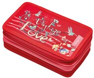 Herlitz Vintage love 3 emeletes 31 részes tolltartó