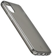 Apple iPhone XR 6.1 CELLULARLINE műanyag telefonvédő (szilikon keret, közepesen ütésálló, antibakteriális) FEKETE
