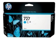 HP 727 130-ml Cyan Ink Cartridge