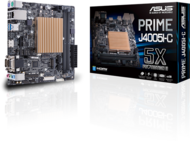 ASUS Alaplap S1090 PRIME J4005I-C + Dual-Core Celeron J4005 (2,7GHz), mini-ITX