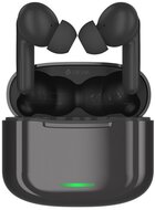 DEVIA STAR E1 bluetooth fülhallgató SZTEREO (v5.1, TWS, mikrofon, aktív zajszűrő + töltőtok) FEKETE
