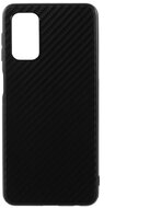 Samsung Galaxy A32 5G Szilikon telefonvédő (karbon minta) FEKETE
