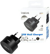 Logilink USB aljzat adapter, 1x USB-port a gyorstöltéshez, 10,5 W