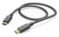 Hama 201591 FIC E3 1,5 m USB 2.0 Type-C/Type-C (480Mbps) fekete adatkábel