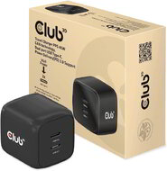 Club3D PPS 45W GAN technology, Dual port USB Type-C, Power Delivery(PD) 3.0 Support - Hálózati töltő