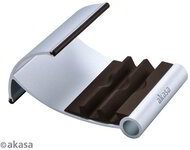 Akasa Leo Aluminium Tablet Stand - Tablettartó - Barna