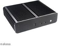 Akasa Euler TX Plus - Ventilátor nélküli Mini-ITX Case - A-ITX49-M1B