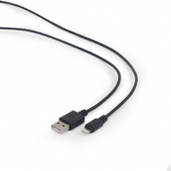 Gembird Cablexpert USB -> Lightning kábel 50cm fekete /CC-USB2-AMLM-0.5M/