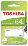 Thosiba 64GB U203 USB 2.0 Pendrive - Fehér