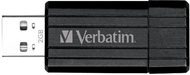 Verbatim USB DRIVE 2.0 PIN STRIPE 128GB READ UP TO 11MB/SEC (49071)