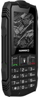 myPhone HAMMER Rock 2,4" Dual SIM csepp-, por- és ütésálló mobiltelefon - fekete