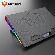 Meetion laptop hűtő (1 nagy ventillátor) CP5050