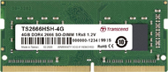 4GB 2666MHz DDR4 Notebook RAM Transcend CL19 (TS2666HSH-4G)